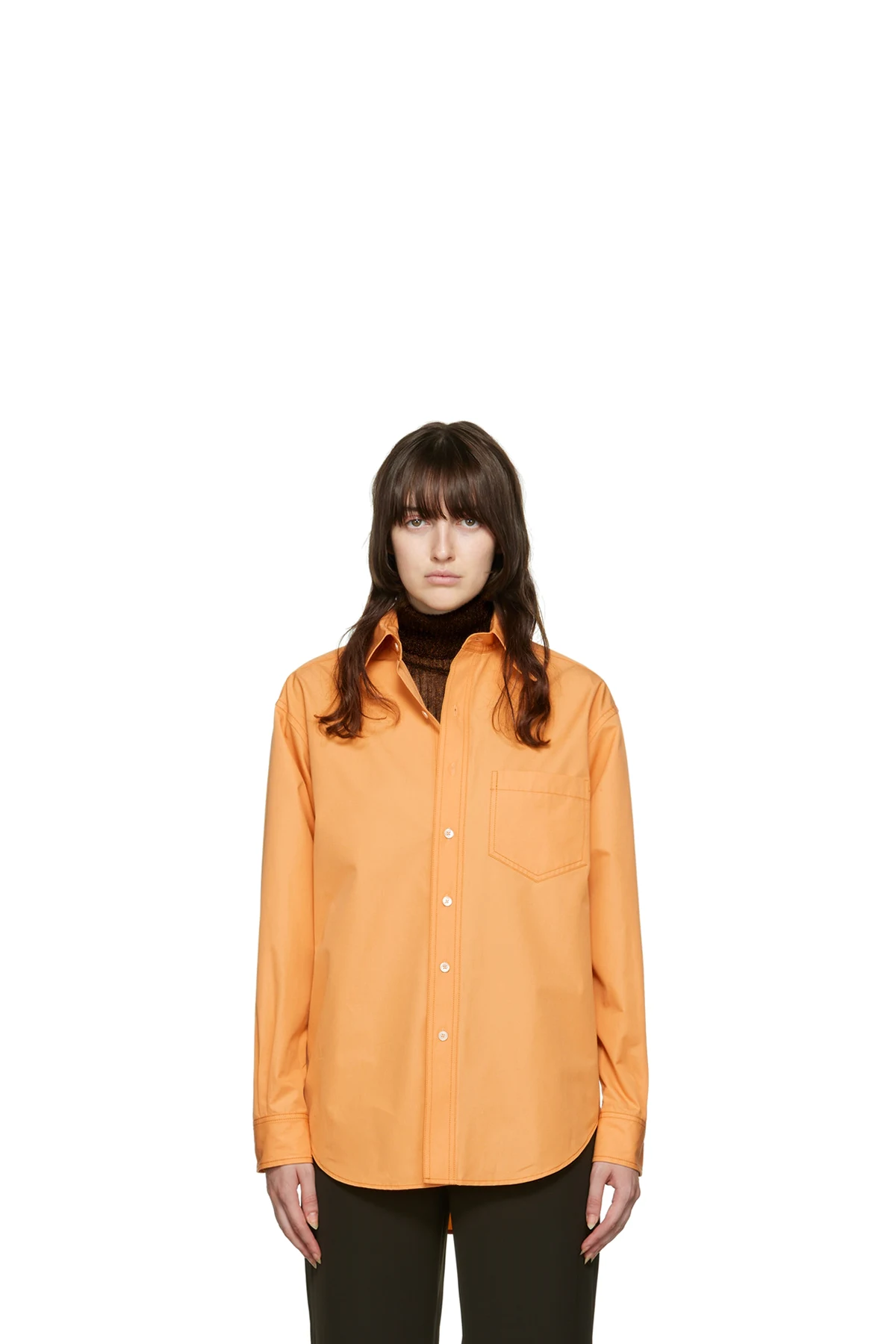 SSENSE Exclusive Orange Andy Shirt
