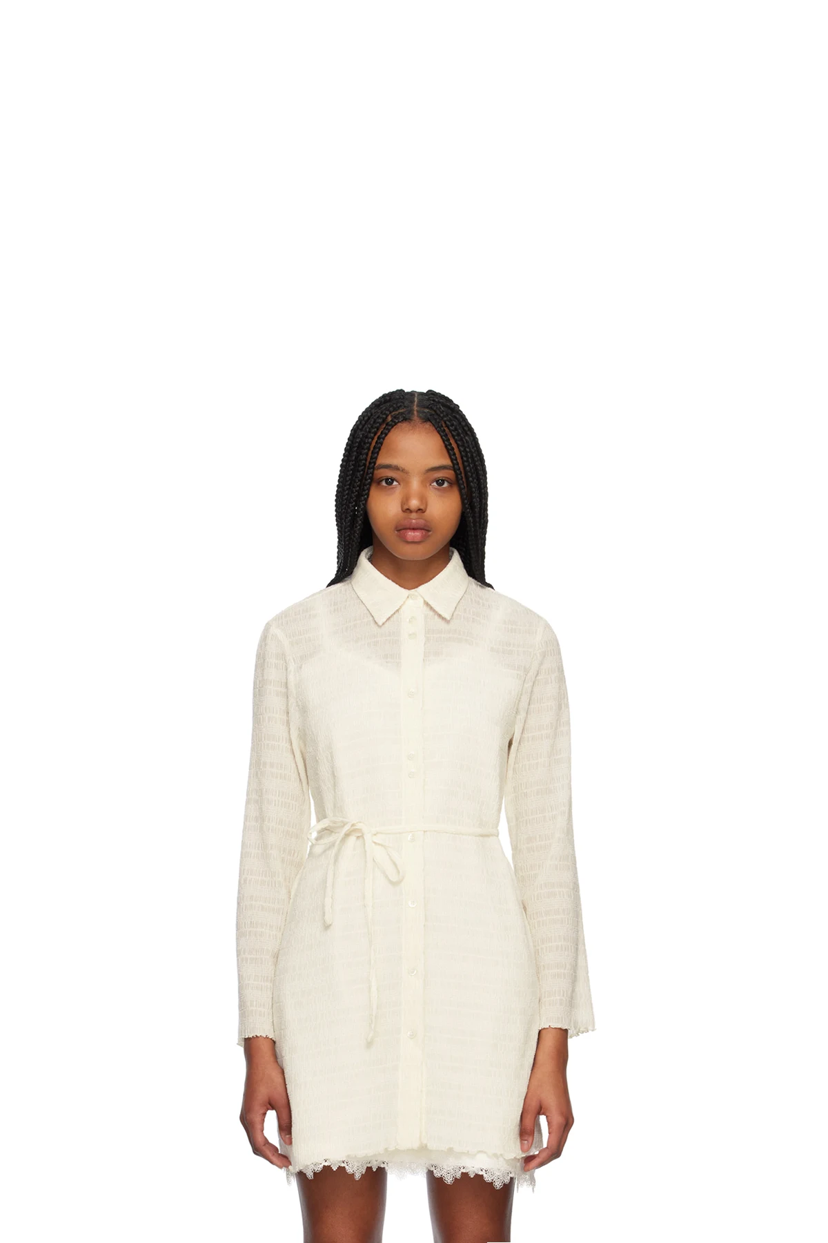 Off-White Smocked Shirt