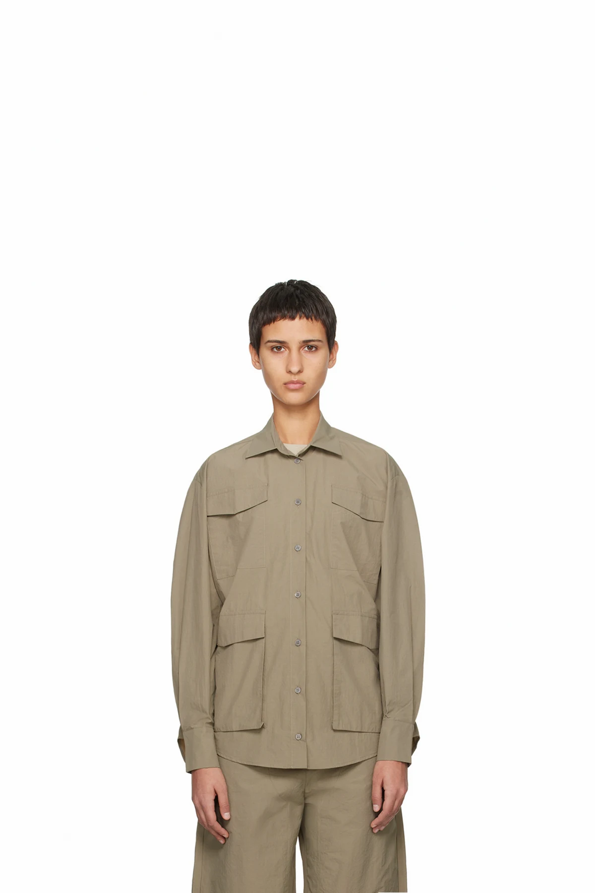 Green Oversized Shirt