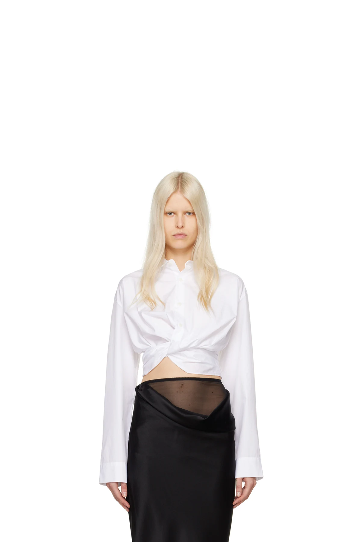 White Tempest Twist Shirt