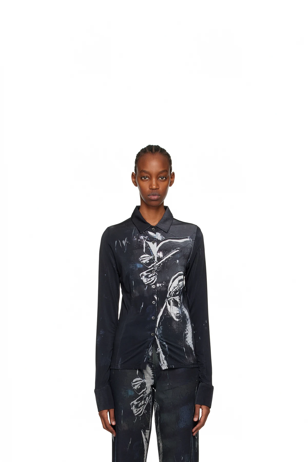 Black Button Up Shirt