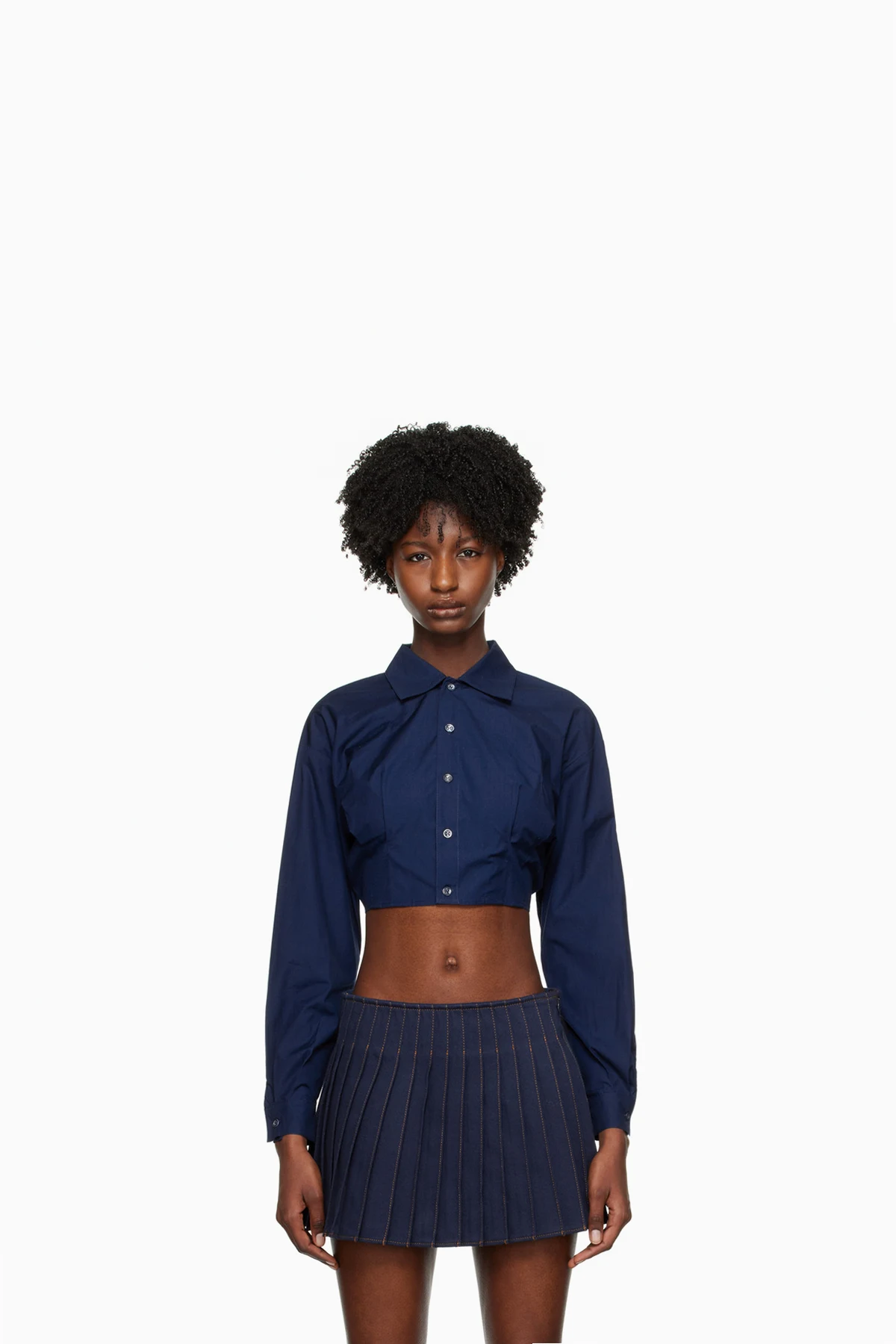 SSENSE Exclusive Blue Shirt