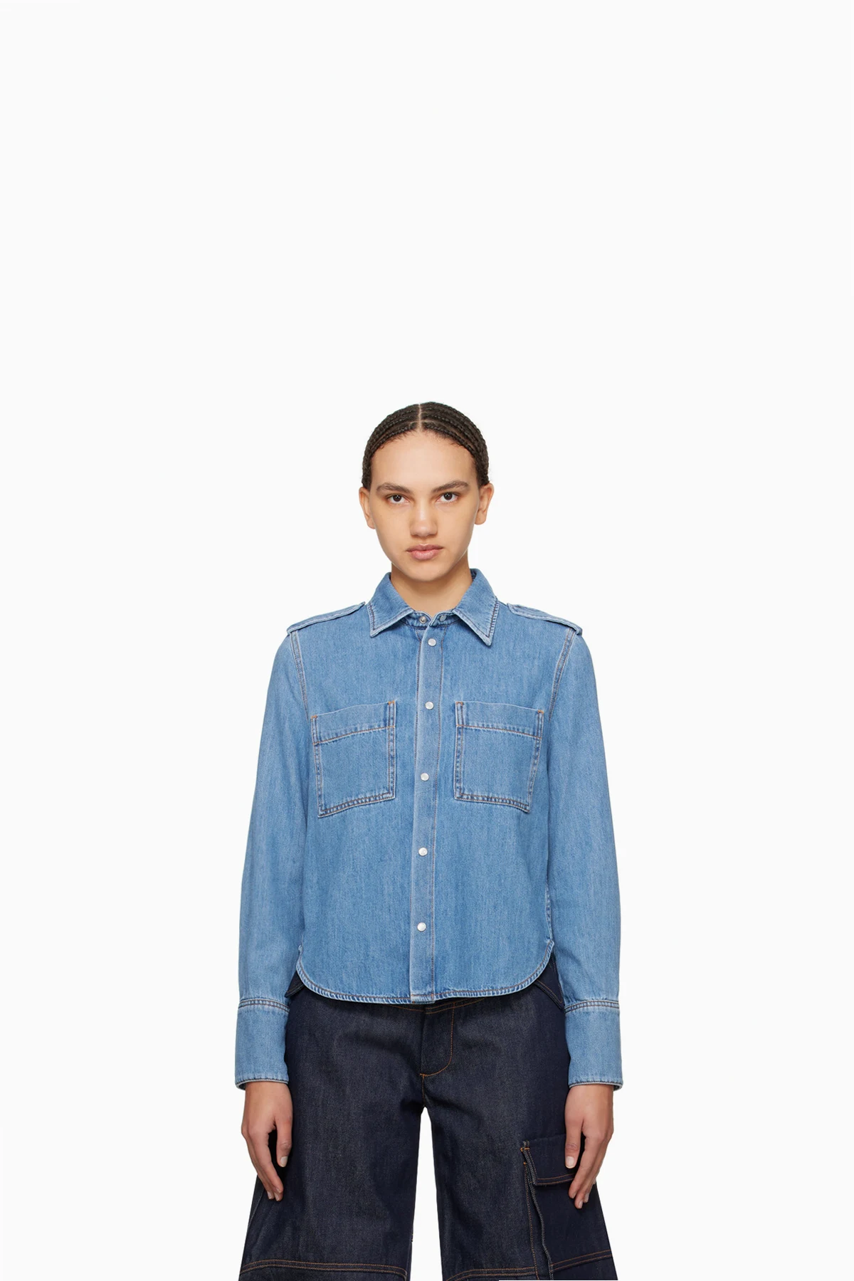 Blue Glenn Denim Shirt