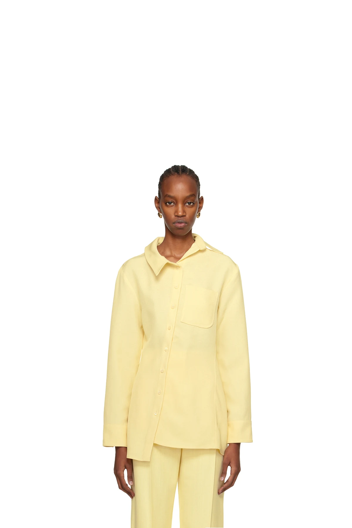 Yellow Les Sculptures 'La chemise Pablo' Shirt