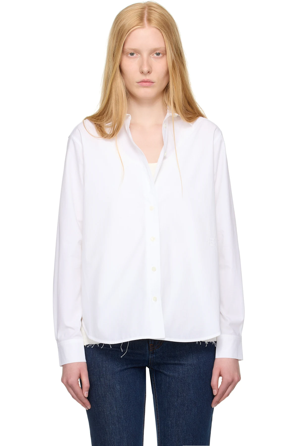 White Signature Cotton Shirt