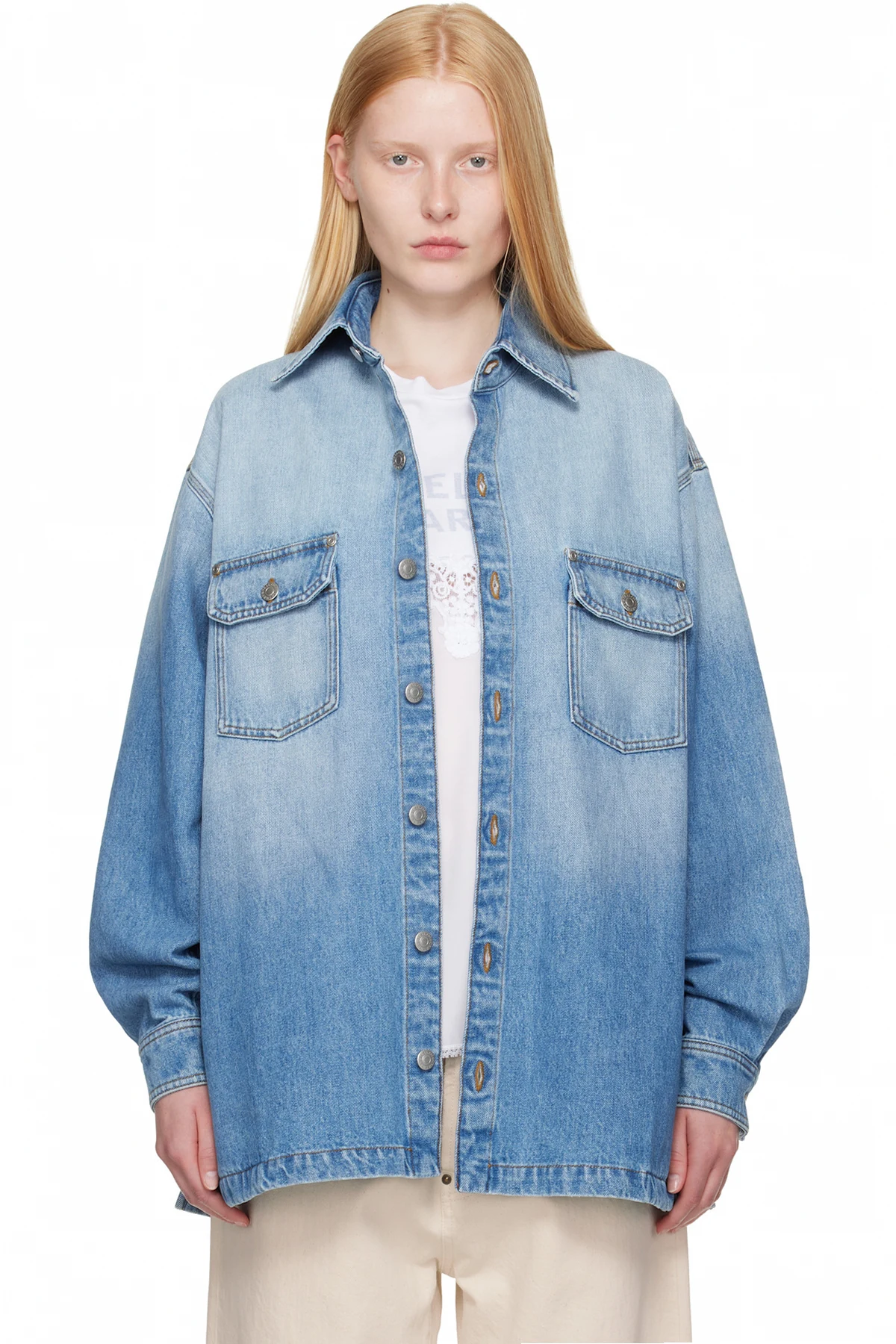 Blue Iconic Denim Shirt