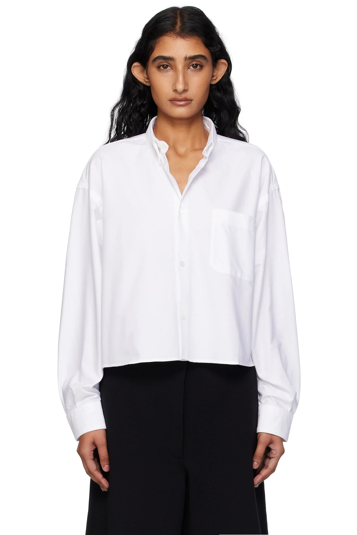 White Sophia Button Down Shirt