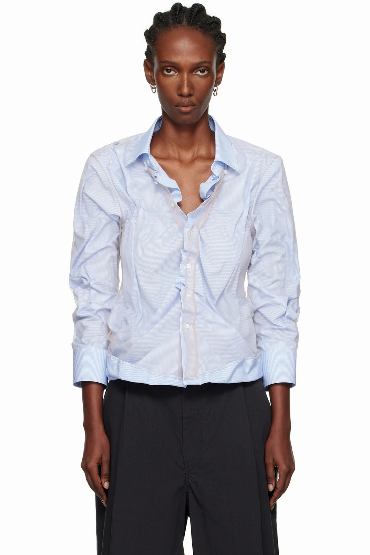 Blue Organic Cotton Shirt