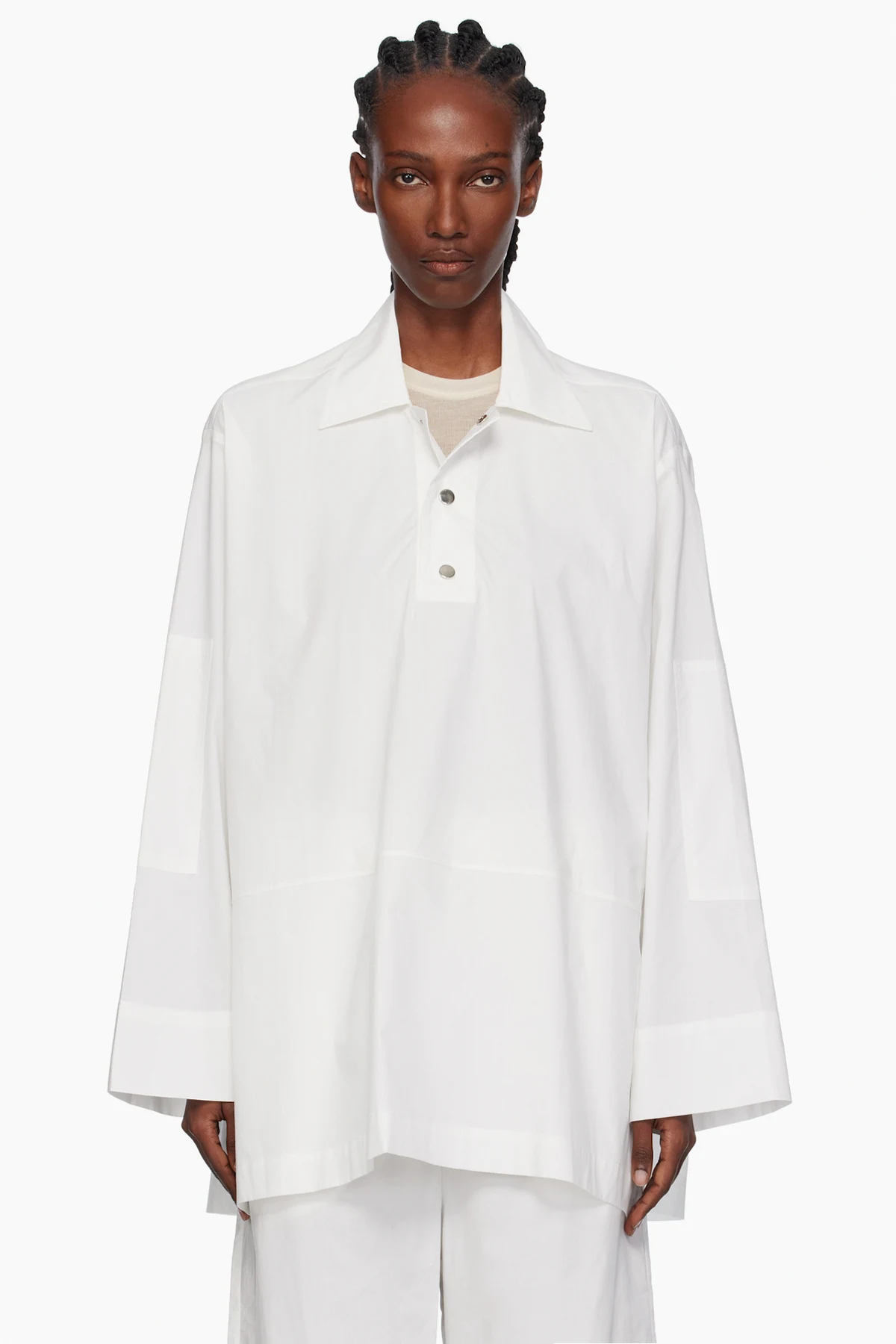 White Elemental Uma Overshirt