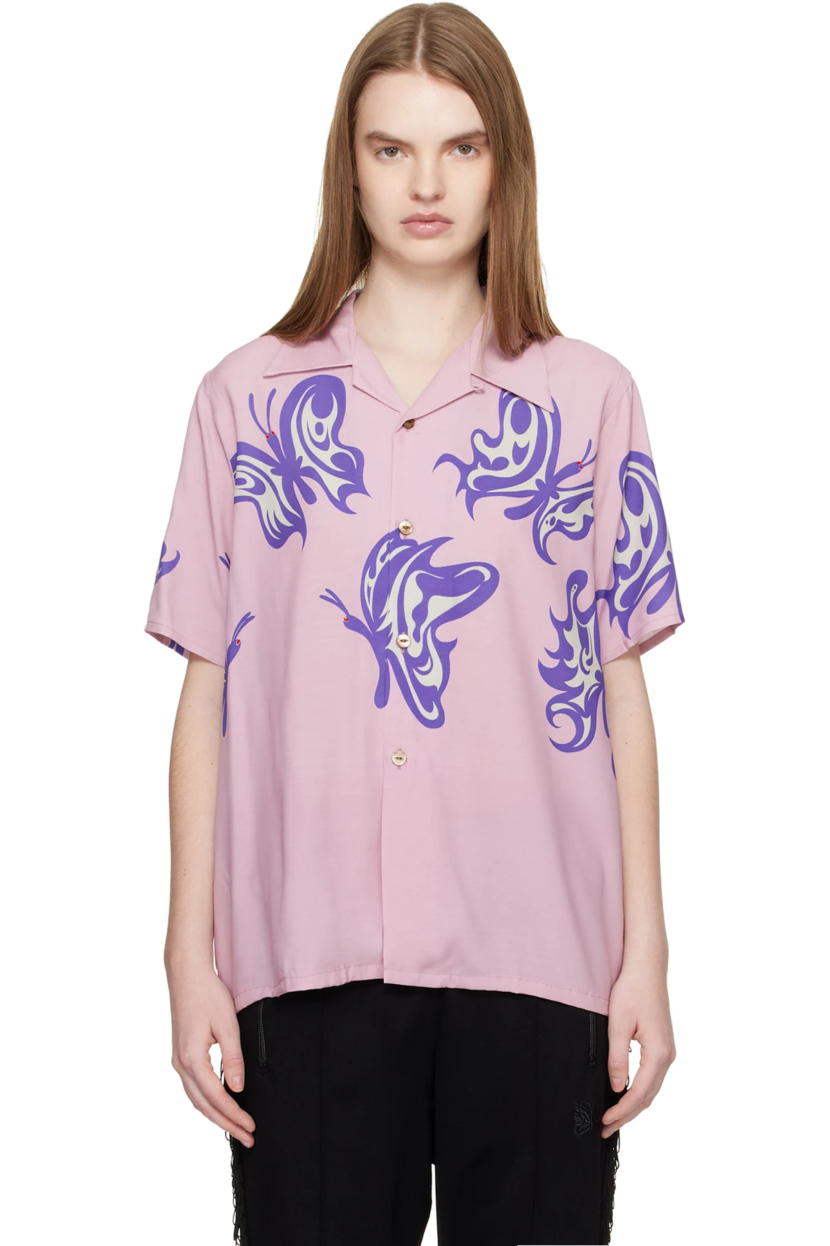 Pink Kae Tanaka Edition S/S One-Up Shirt