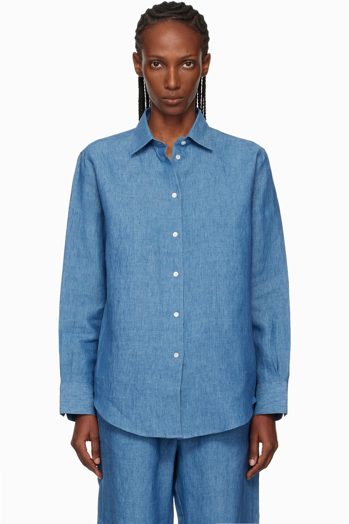 Blue Classic Chambray Shirt