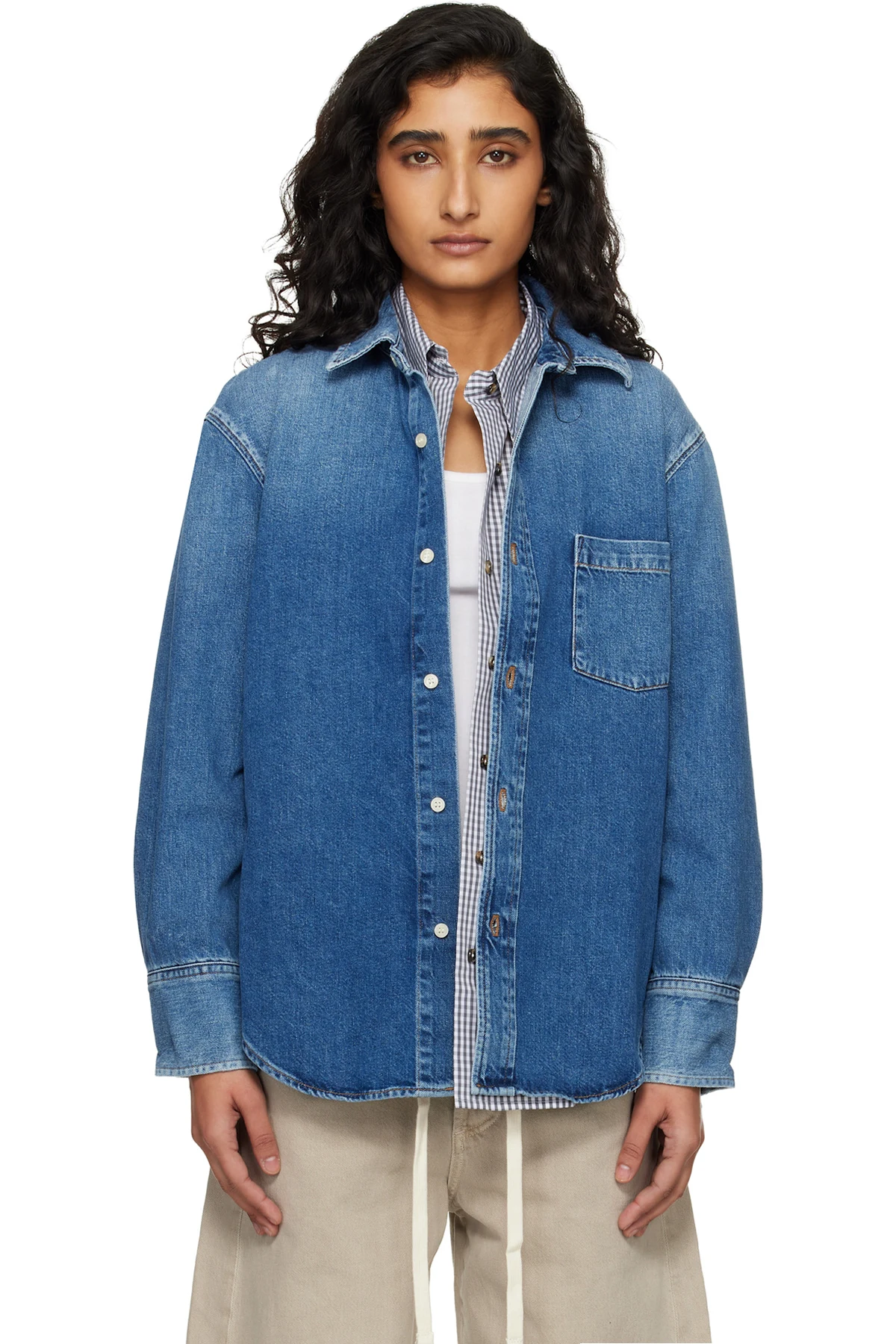 Blue Carter Denim Shirt