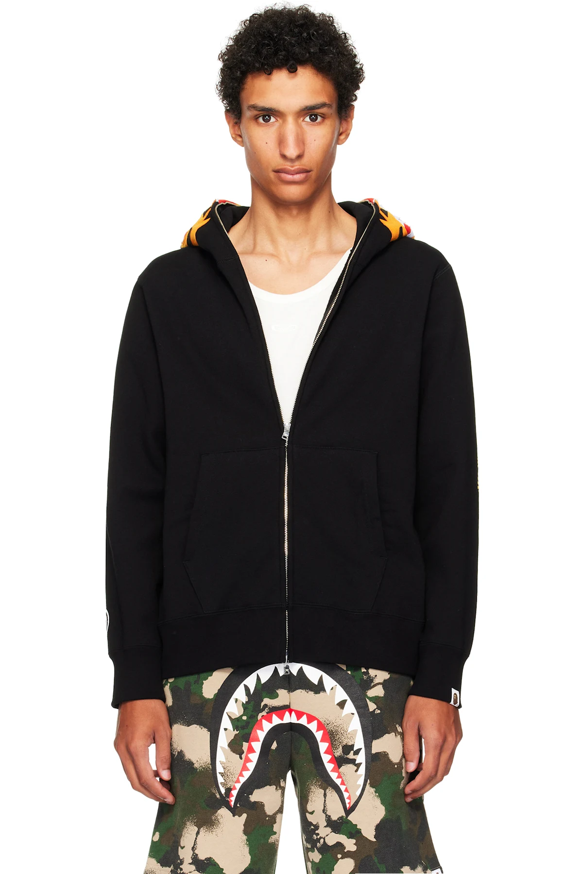 Black Tiger Full Zip Hoodie