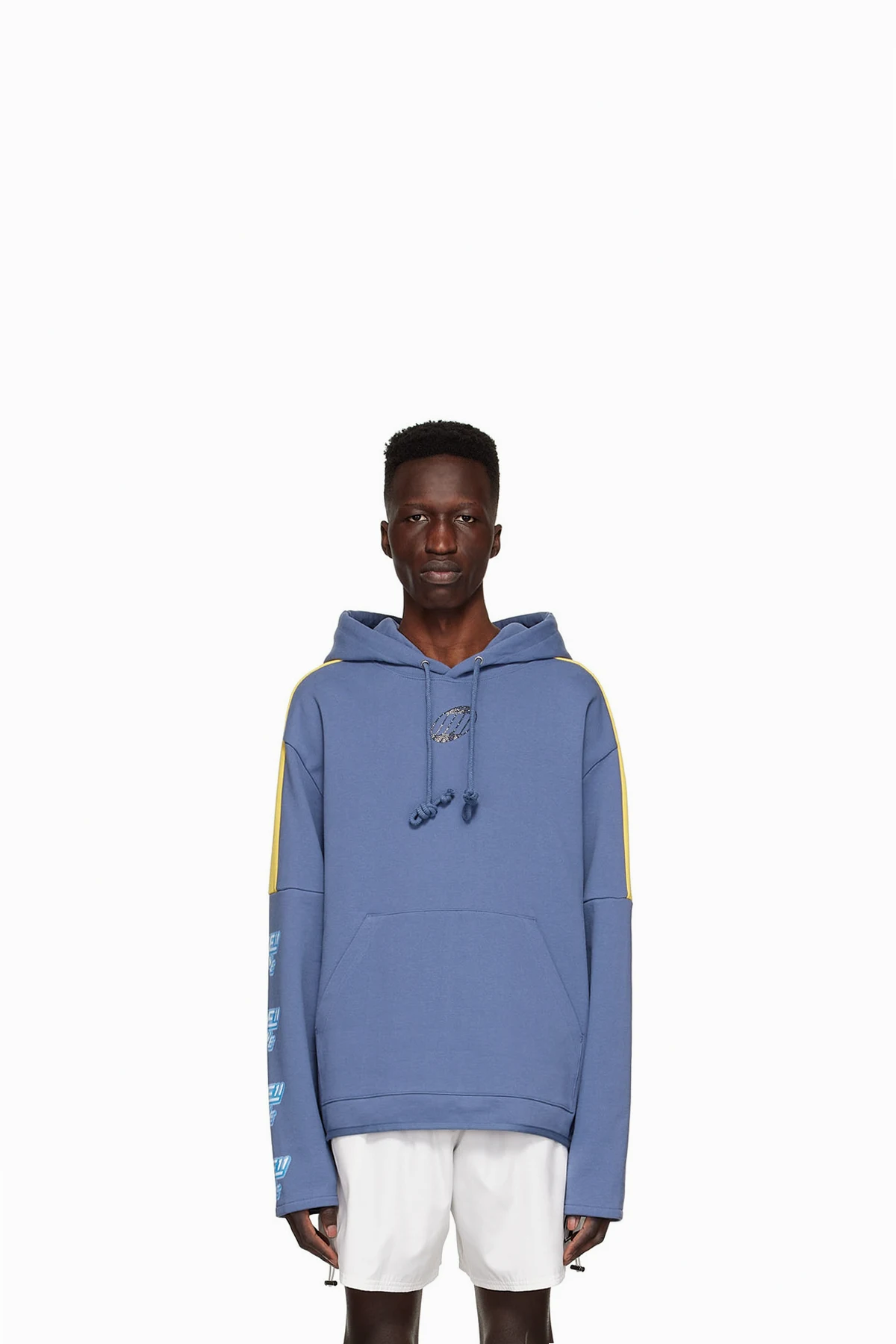 Purple Cotton Hoodie