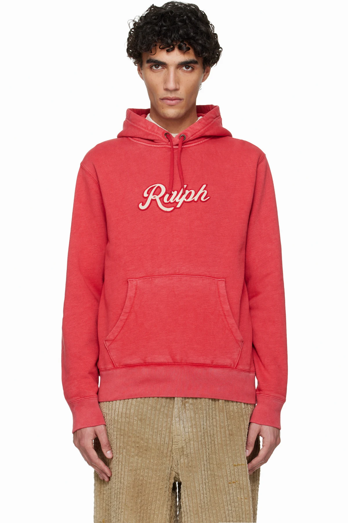 Red 'The Ralph' Logo Hoodie