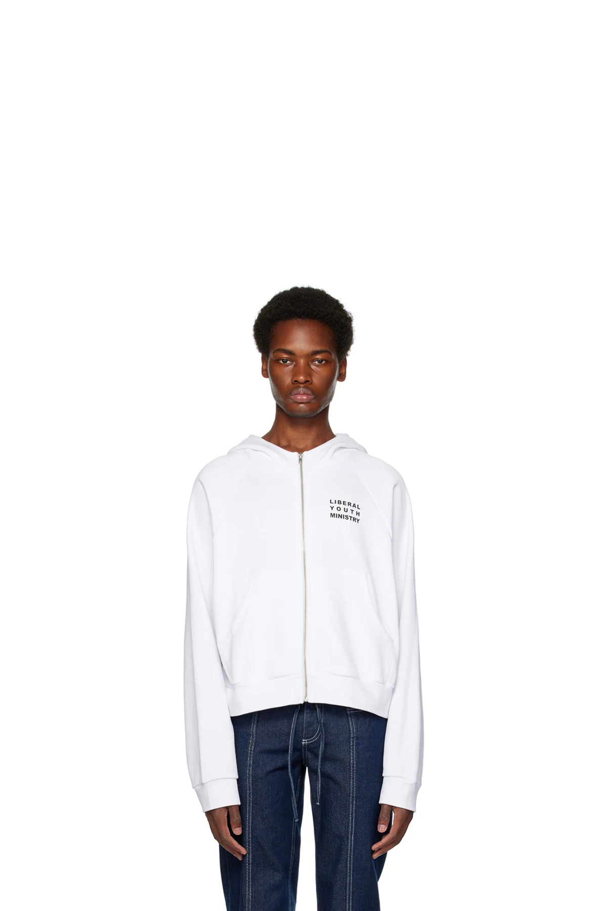 White Anime Hoodie