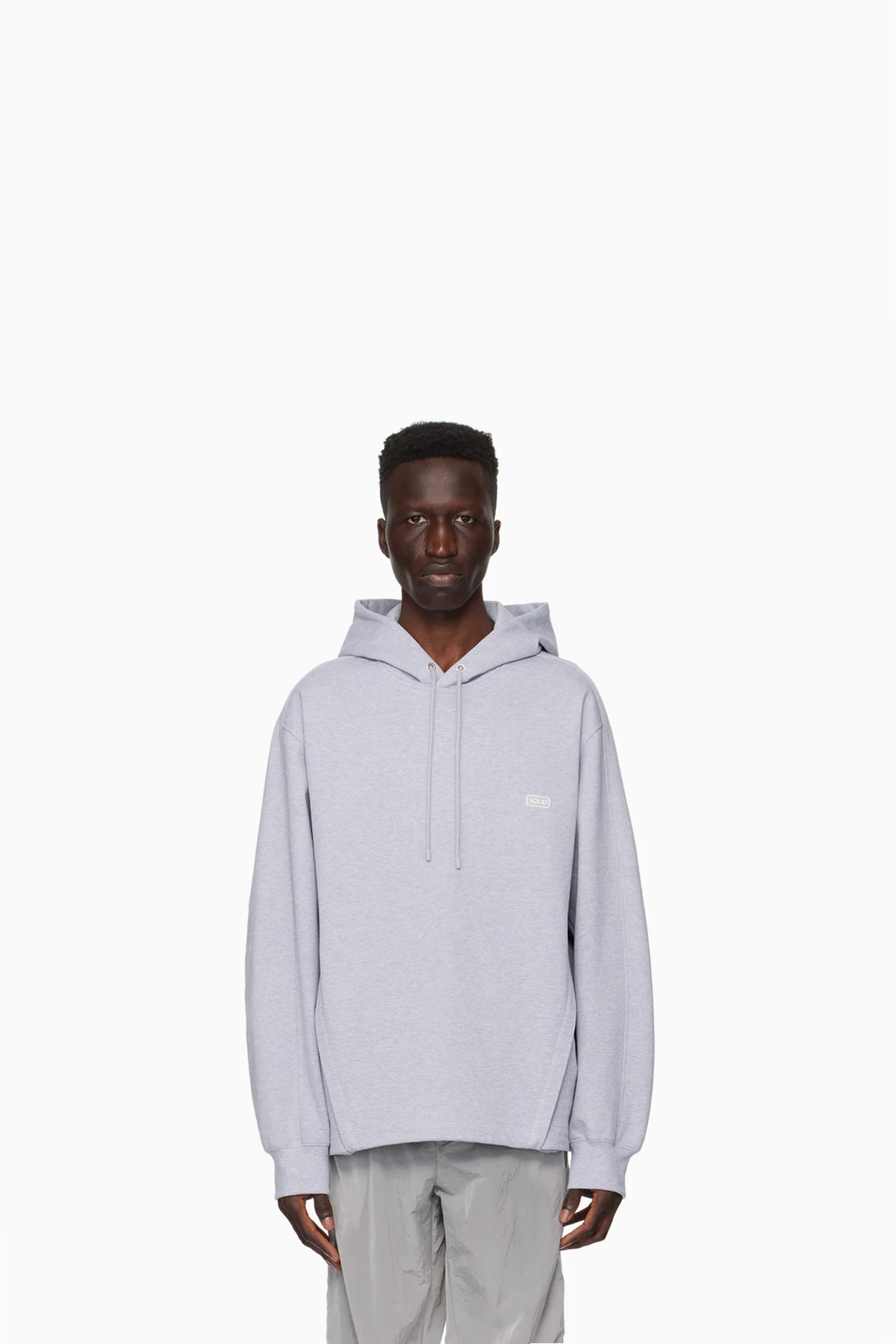 Gray Extension Hoodie