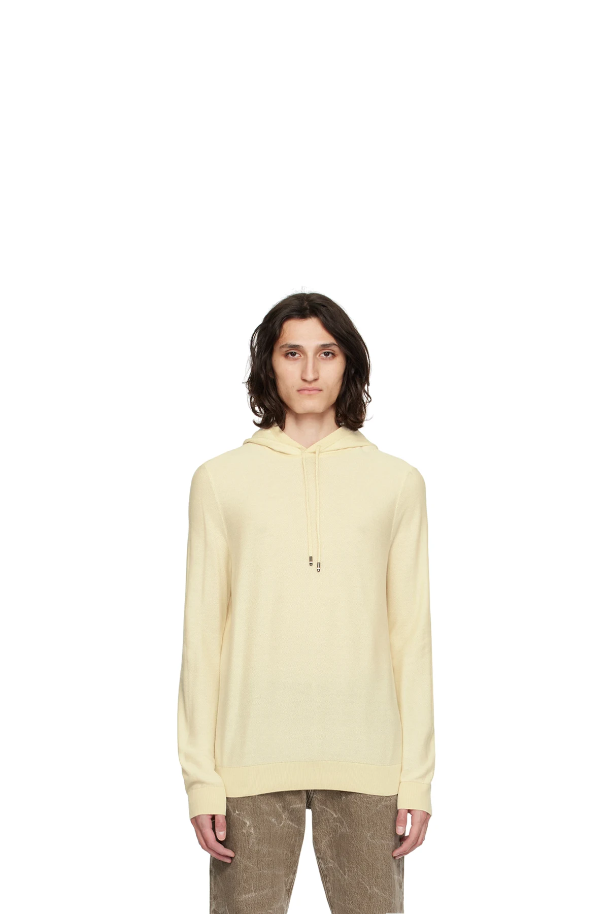 Off-White Drawstring Hoodie