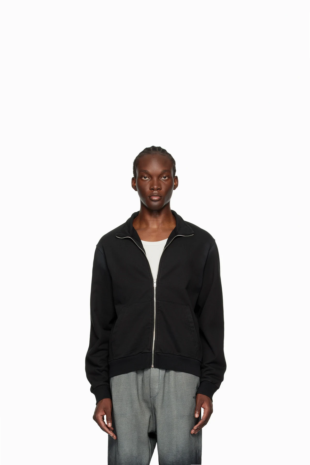 Black Zip Sweater