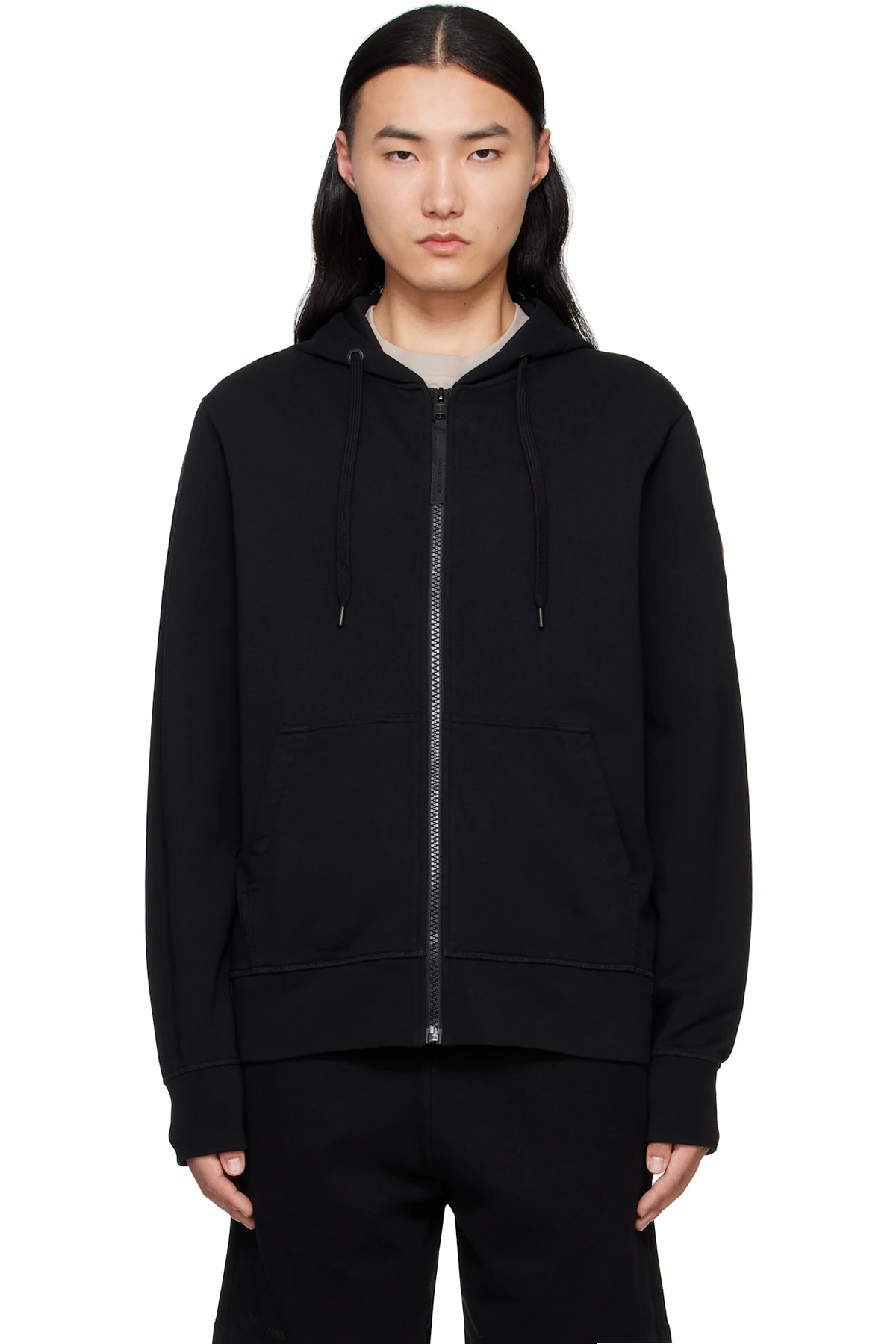 Black Huron Full Zip Hoodie