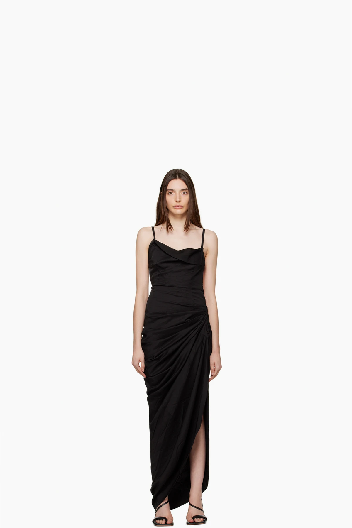 Black Le Papier 'La Robe Saudade' Maxi Dress