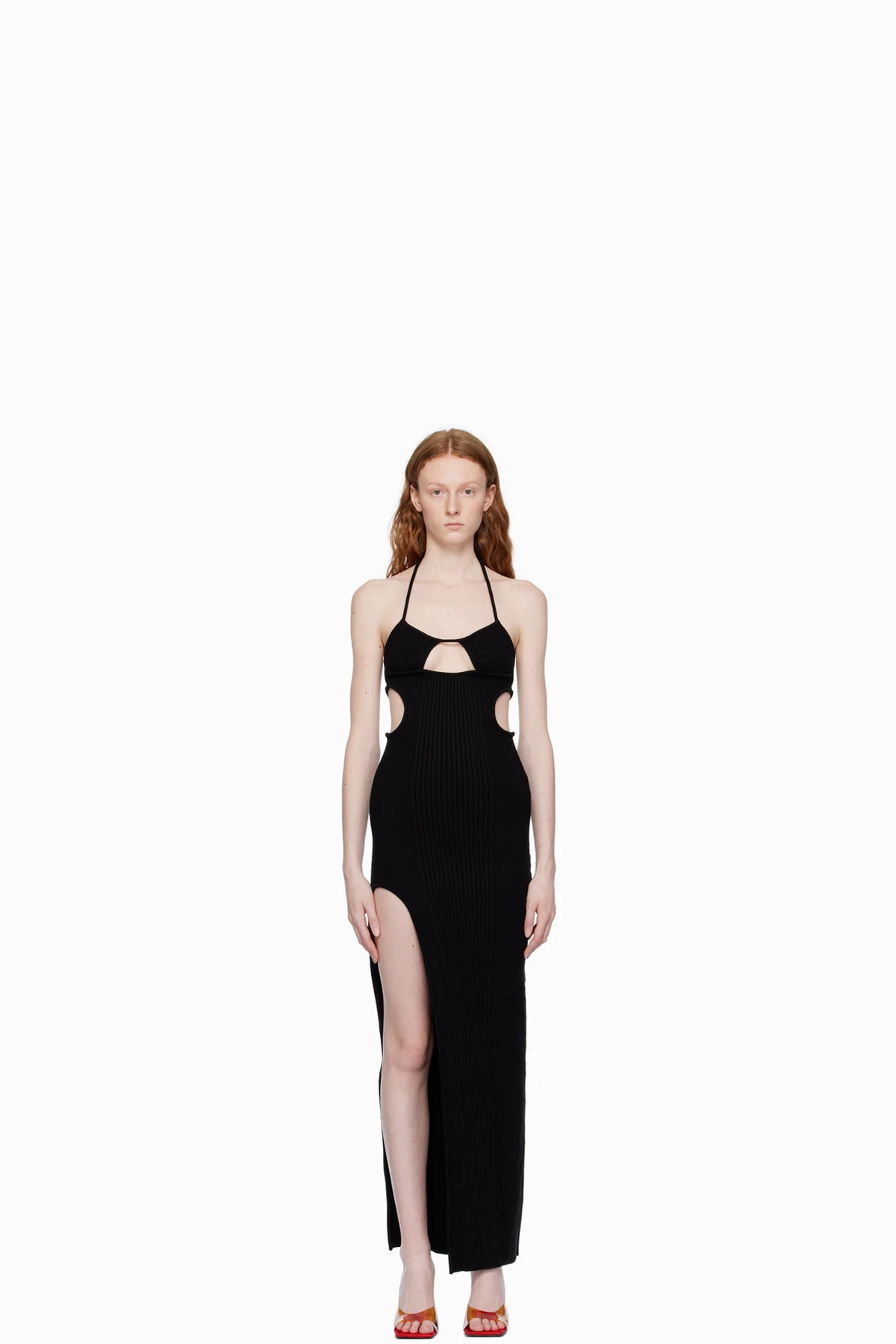 Black Cutout Maxi Dress
