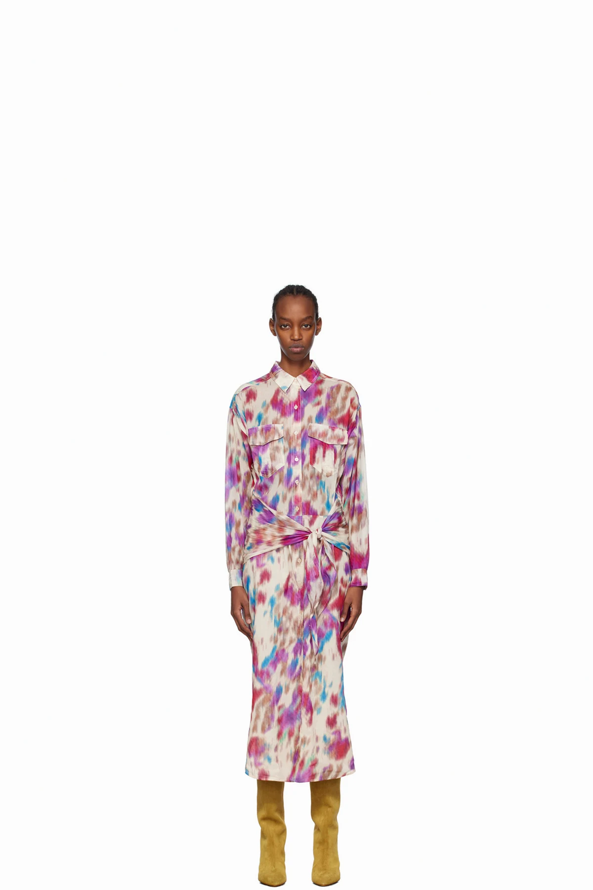 Multicolor Nesly Maxi Dress