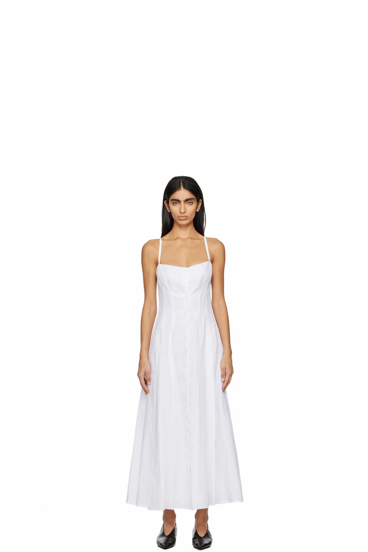 White Keely Maxi Dress
