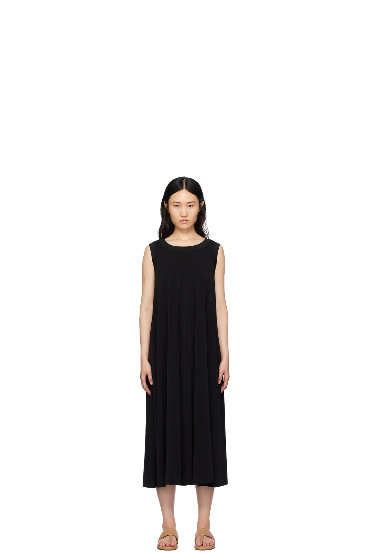 Black Lay1 Maxi Dress