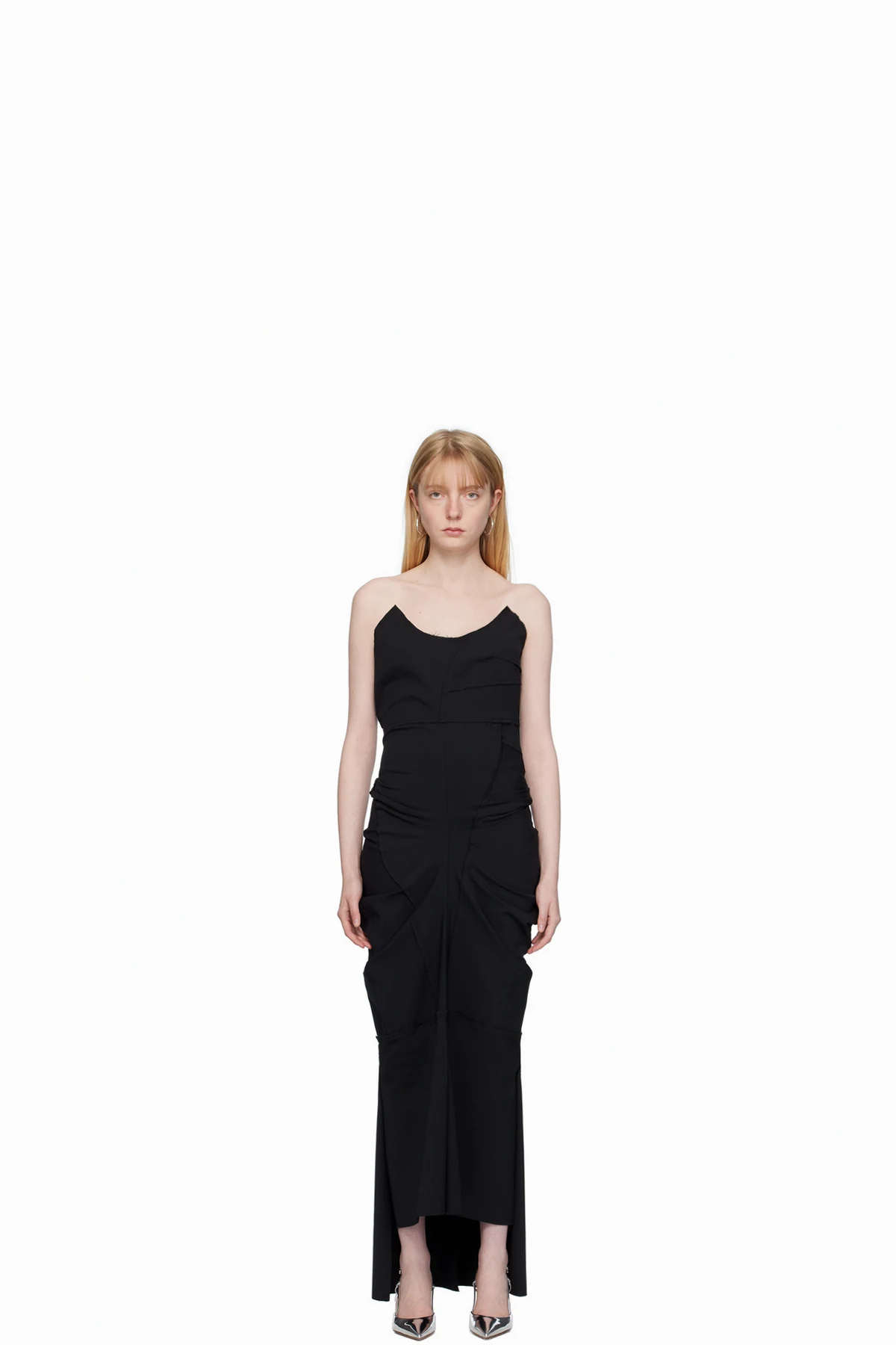 Black Bodice Maxi Dress
