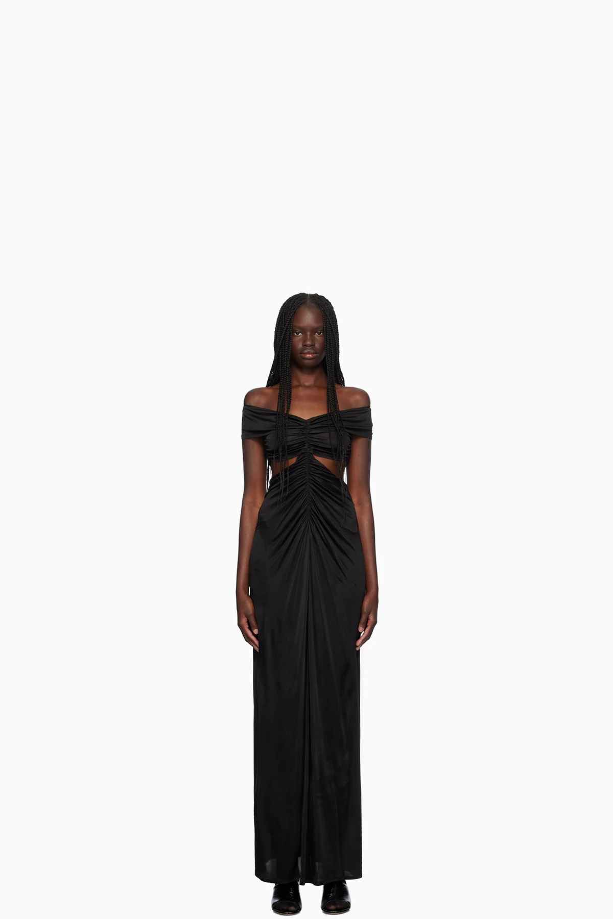 Black Cutout Maxi Dress