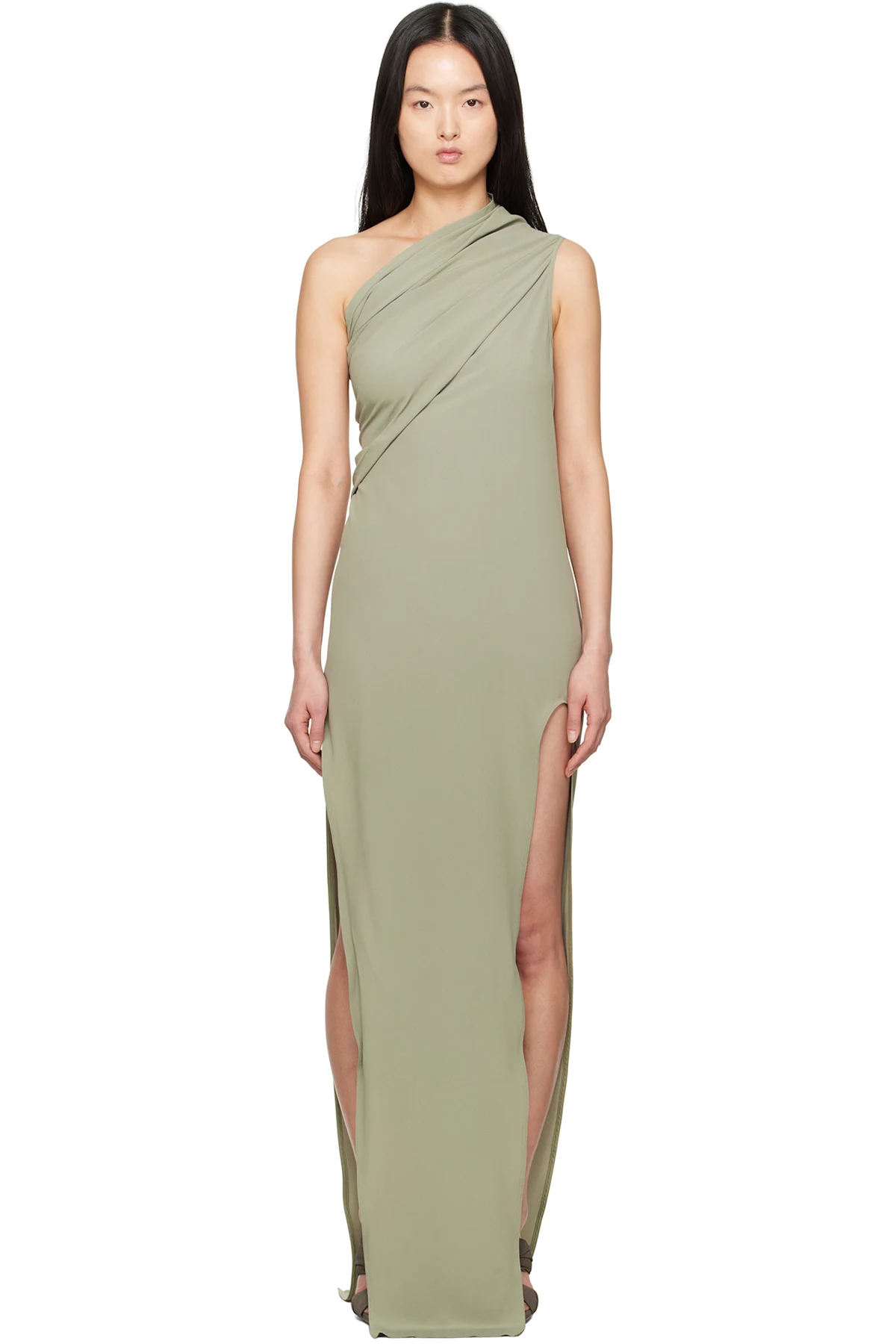 Green Hollywood Athena Arrowhead Maxi Dress