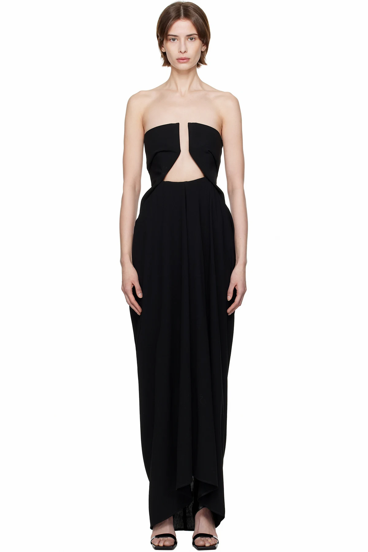 Black Hollywood Amphora Prong Maxi Dress