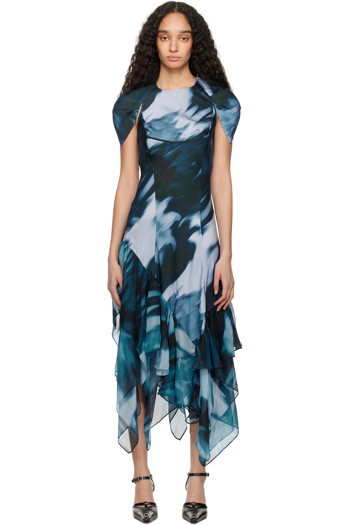 Blue Hillary Maxi Dress