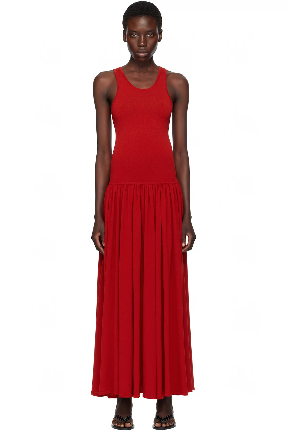 Red Jada Maxi Dress