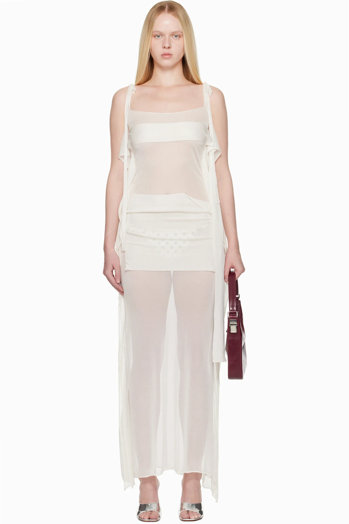 White Zanic Maxi Dress