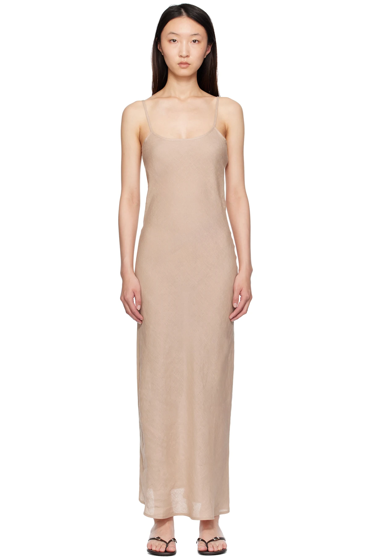 Beige Dydine Maxi Dress