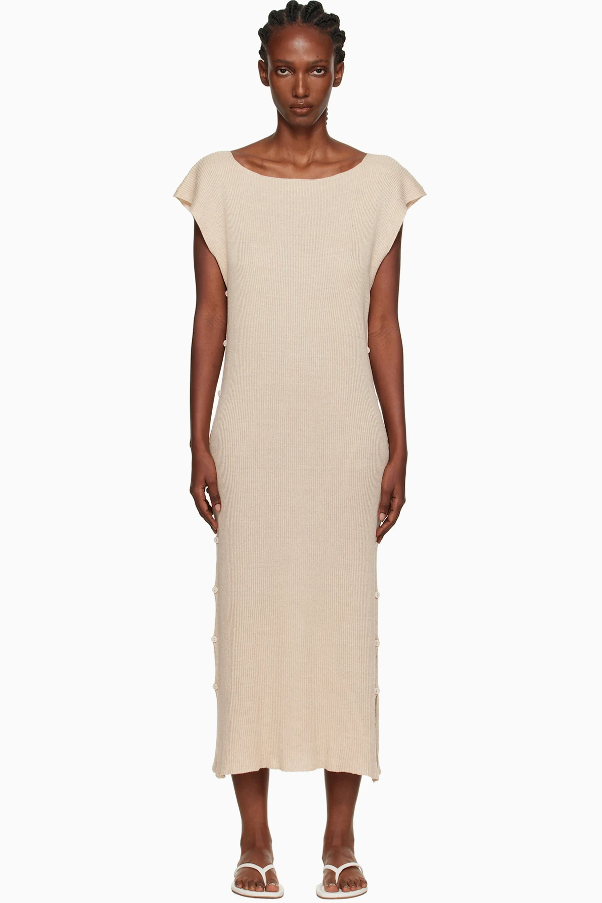 Beige Franca Maxi Dress
