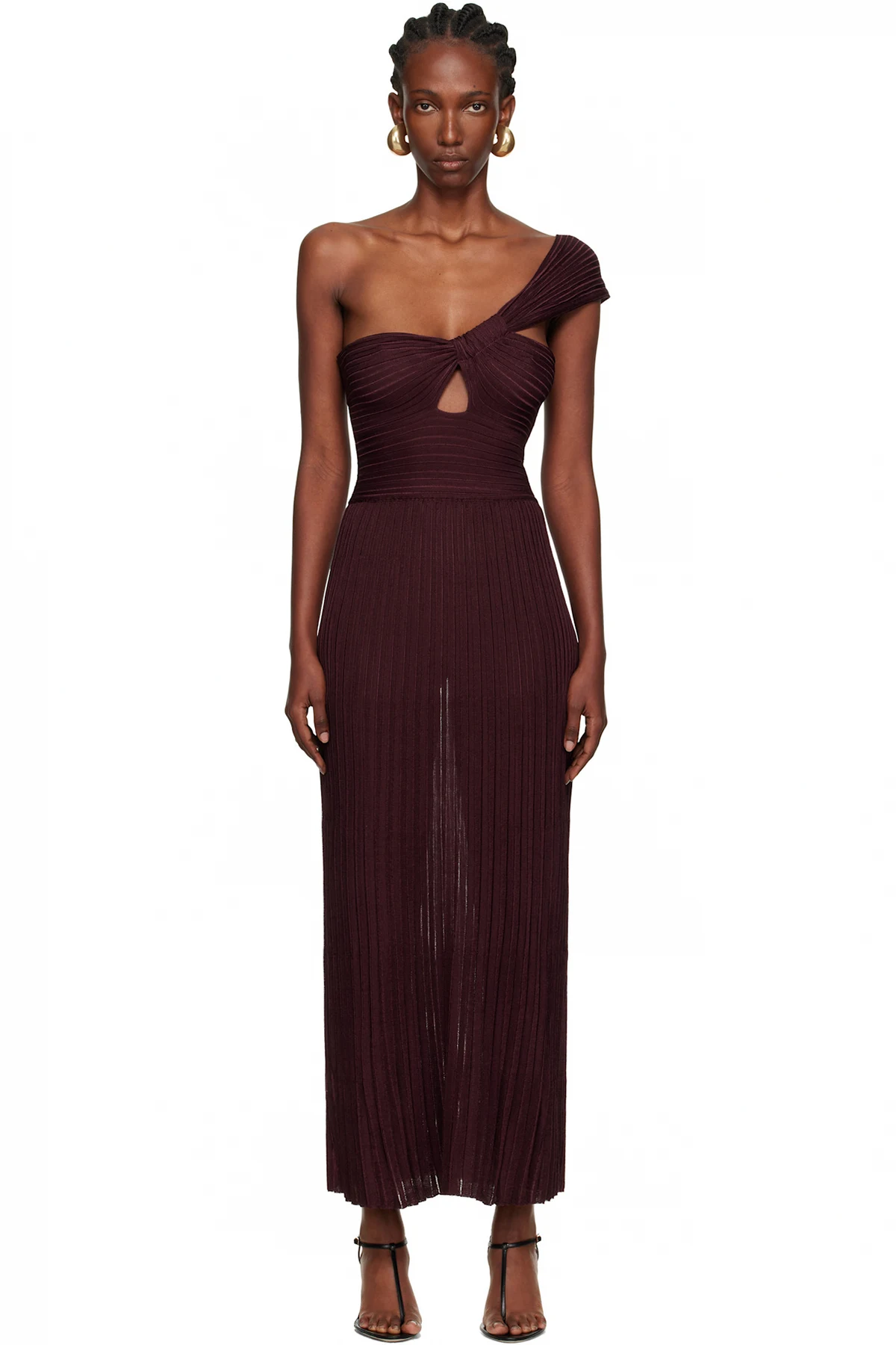 Burgundy Altura Maxi Dress