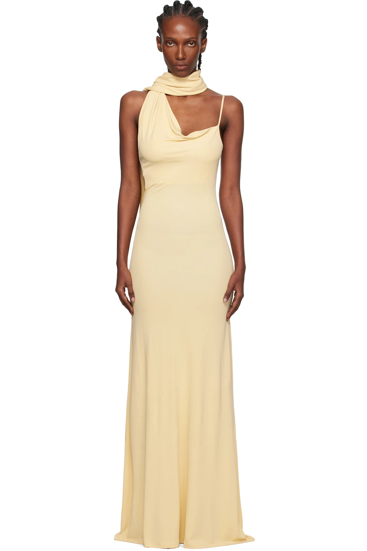 Yellow Wisp Maxi Dress