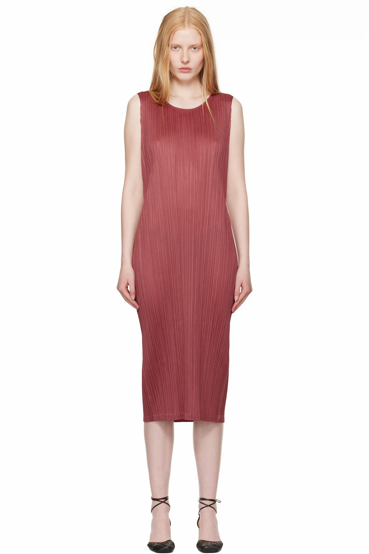 Burgundy Monthly Colors May Maxi Dress