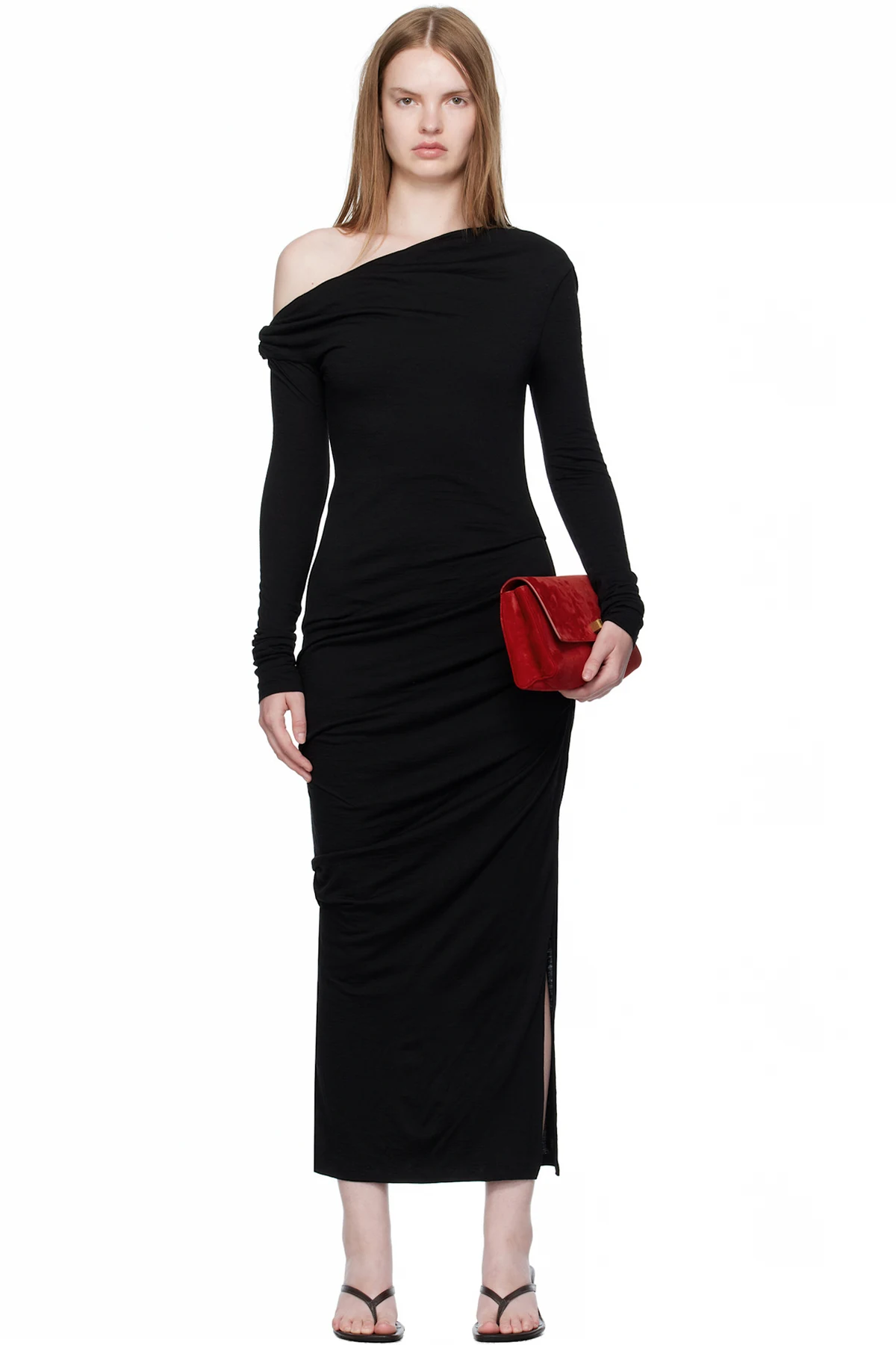 Black Elemental Manahou Maxi Dress