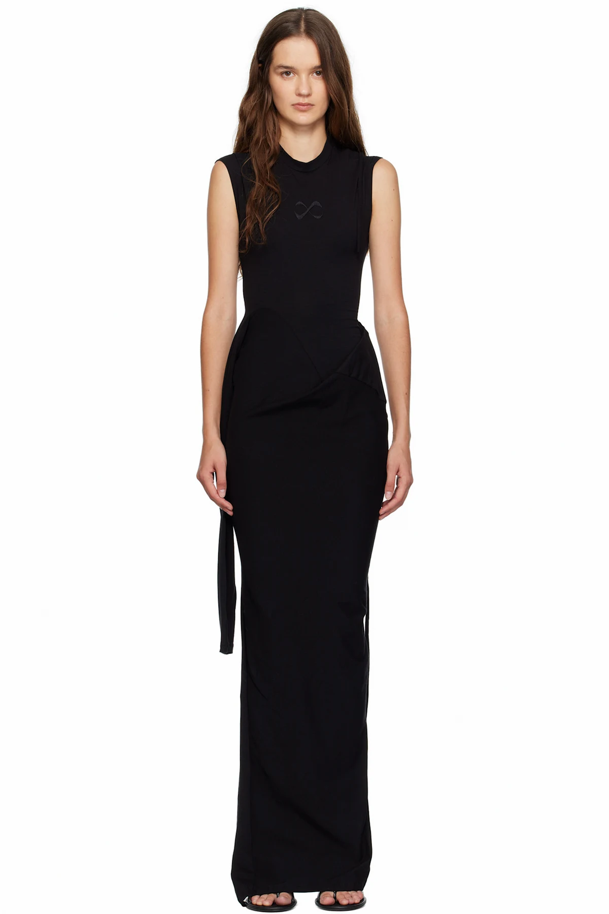 Black Sleevy Maxi Dress