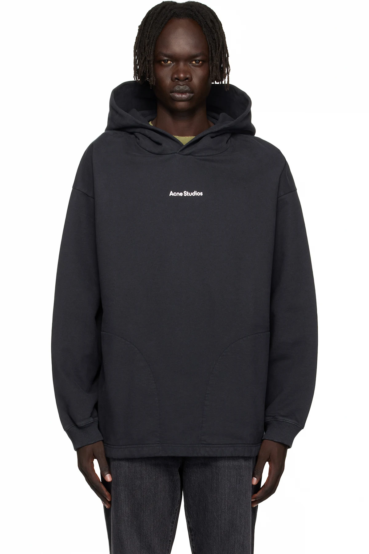 Black Stamp Hoodie