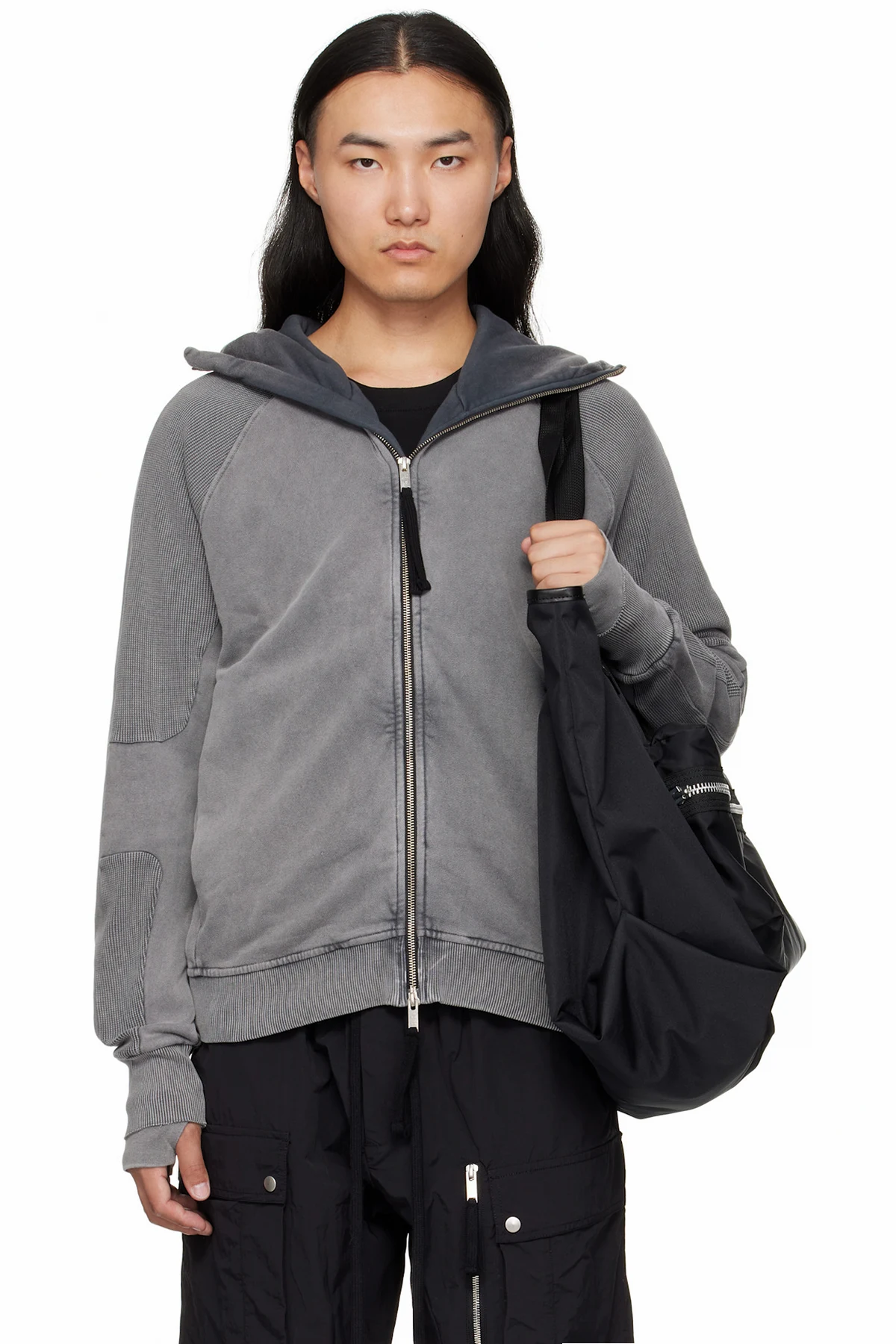 Gray M SJ 691 Hoodie