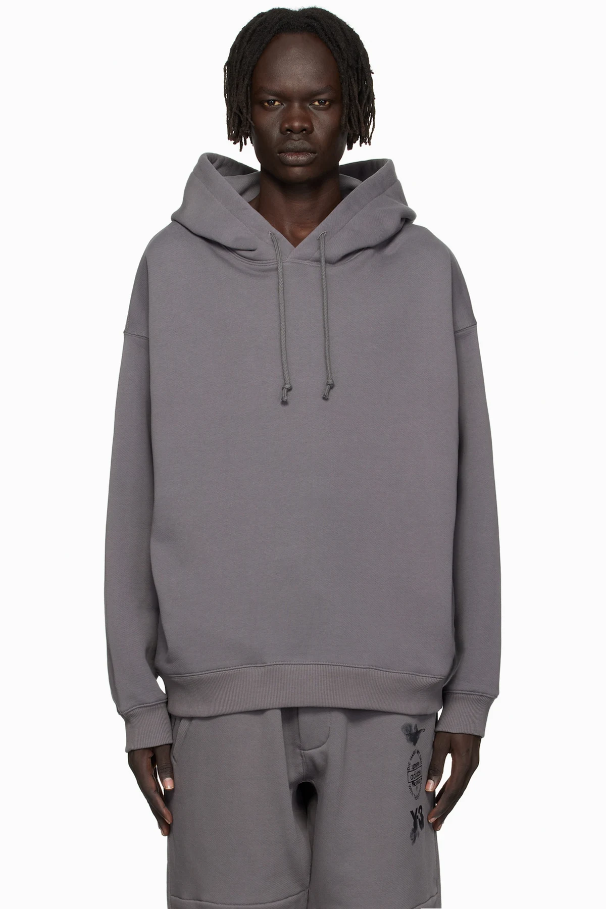 Gray Graphic Hoodie