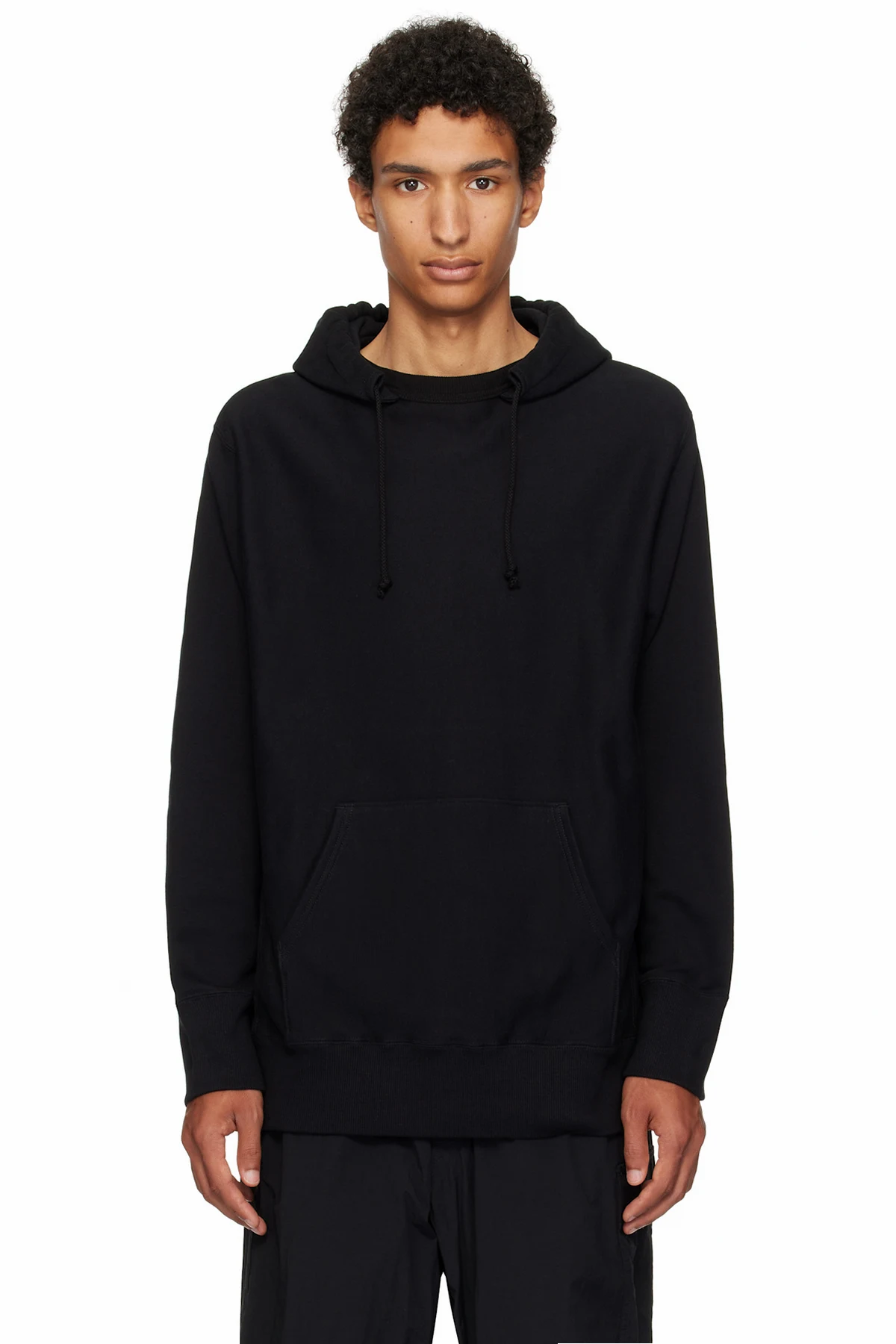 Black French Terry Hoodie