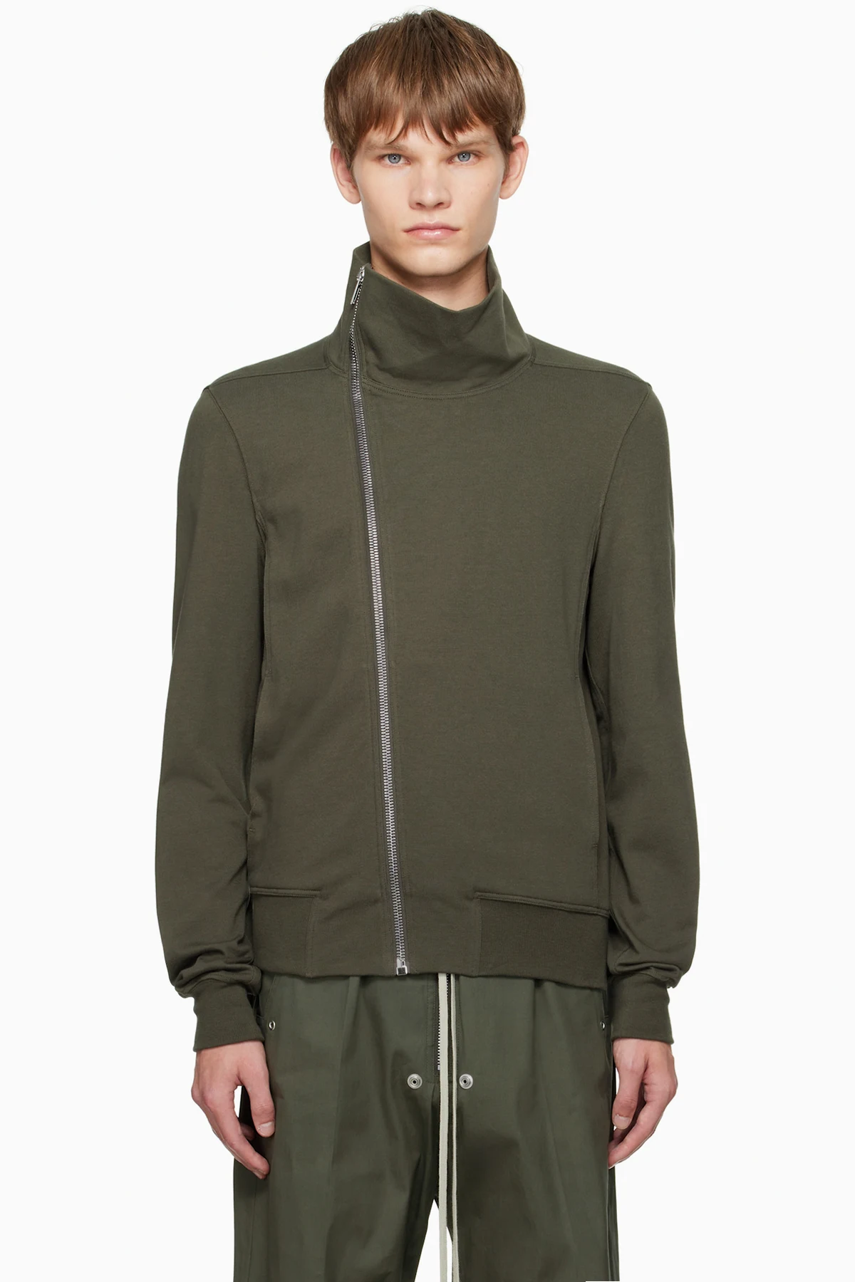 Khaki Concordians Bauhaus Jogger Track Jacket