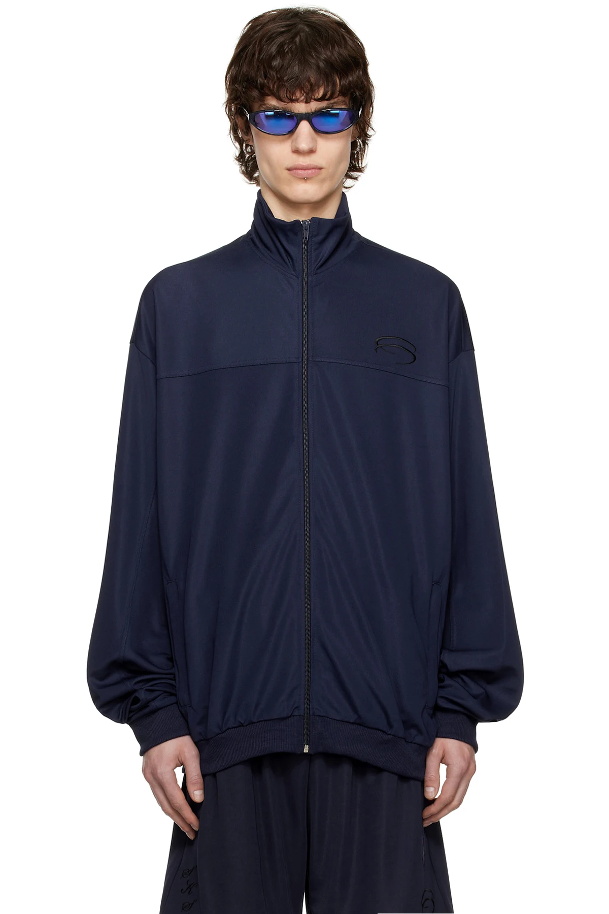 Navy Track Jacket