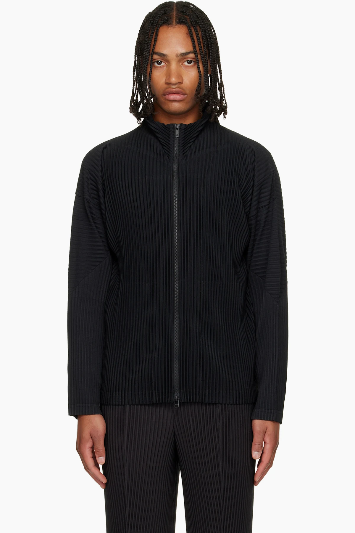 Black Basics Zipup Cardigan July Jacket